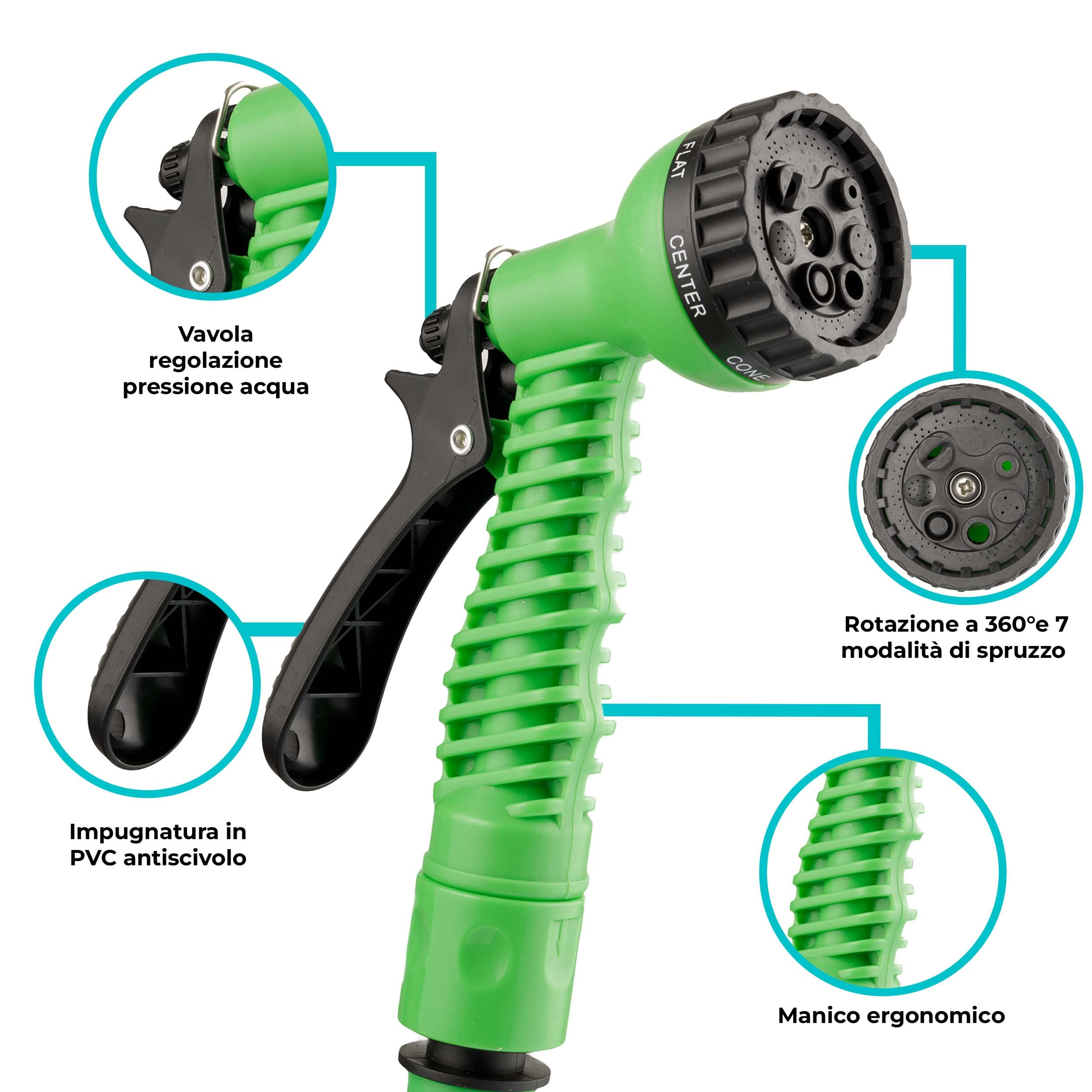 baroni-home-outdoor-tuyau-arrosage-enroulable-10-m-7-jets image 3