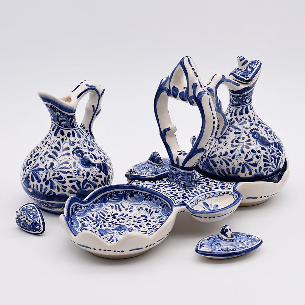 luisa-paix-o-coimbra-service-huile-vinaigre-sel-poivre-bleu image 4