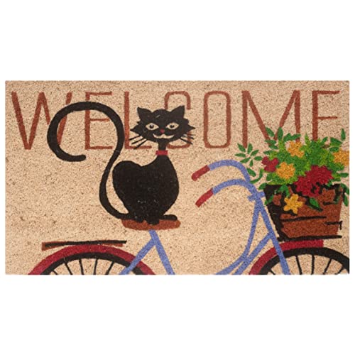 baroni-home-paillasson-coco-70x40-cm-chat-v-lo-welcome image 5