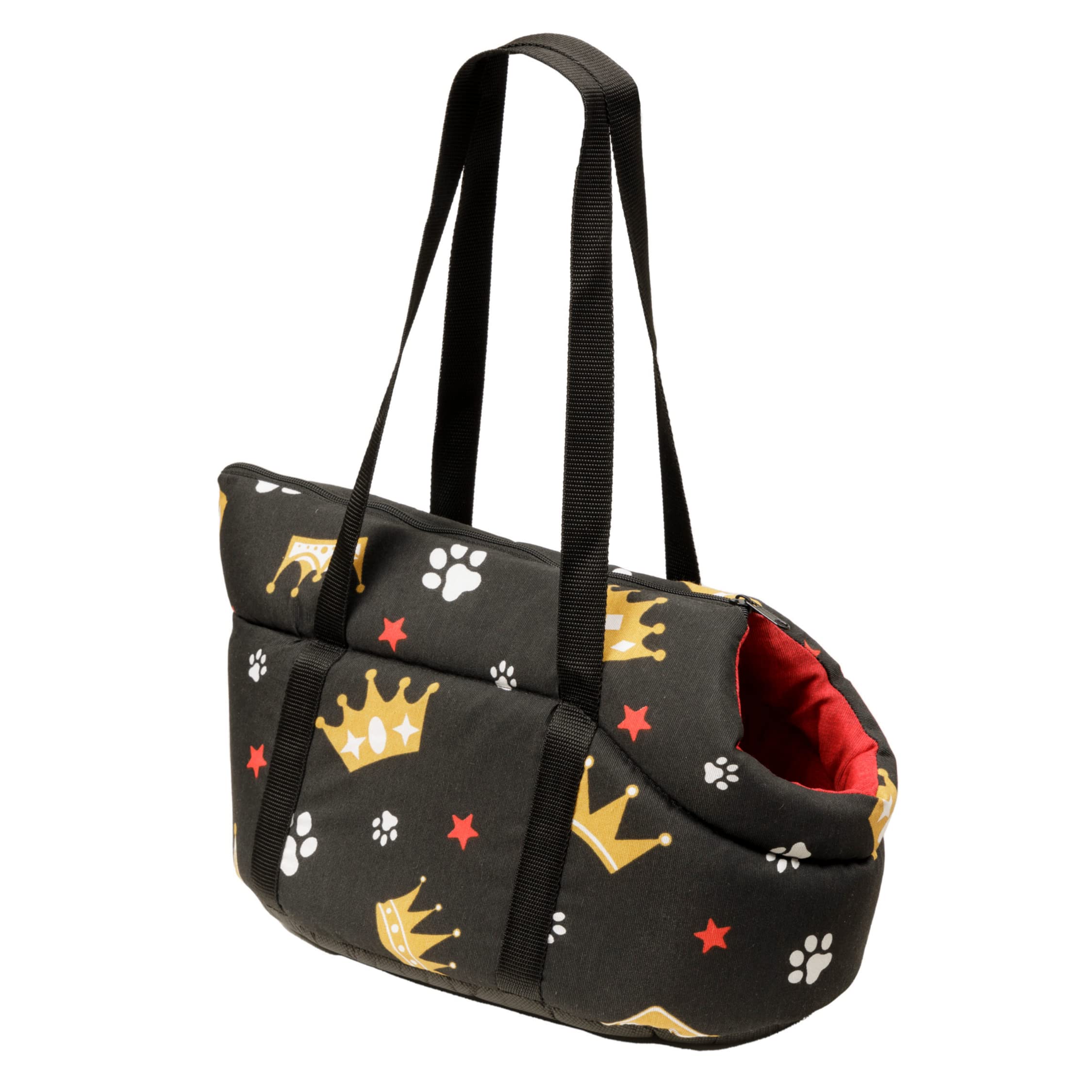 baroni-home-sac-transport-chien-gris-pattes-40-cm image 8