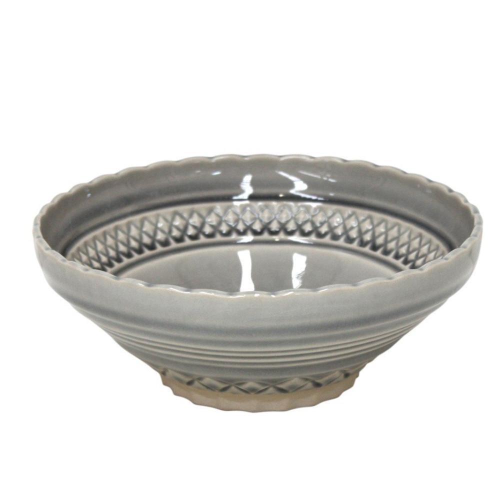 luisa-paix-o-cristal-bol-gr-s-gris-18-cm-0-65-l image 2