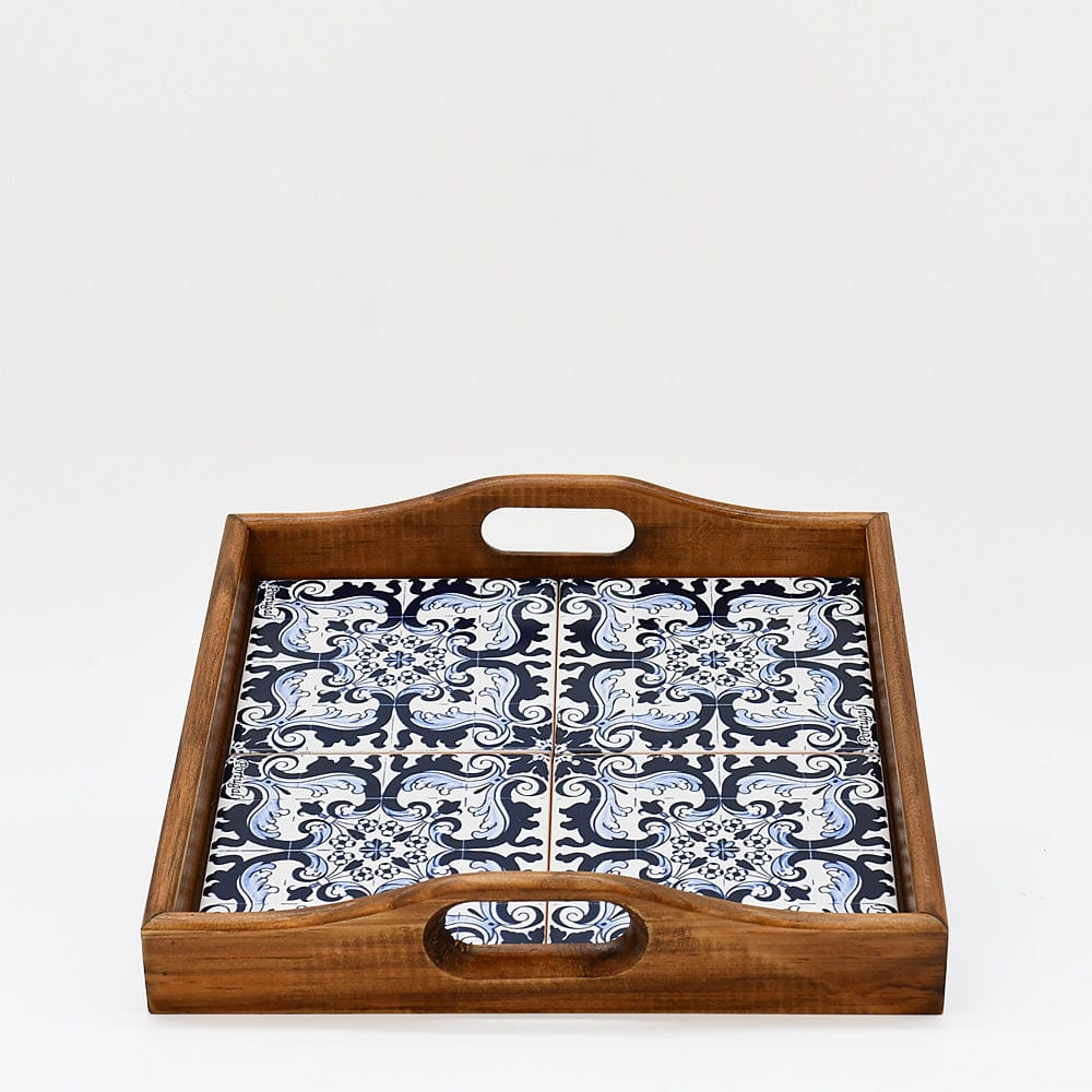 luisa-paix-o-azulejos-plateau-carr-bois-22cm-fa-ence image 1