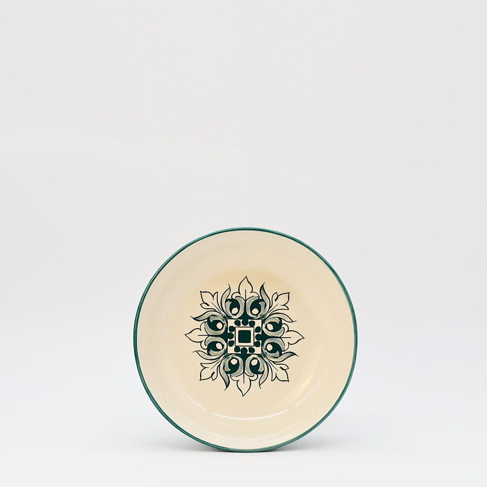 luisa-paix-o-bras-o-assiette-creuse-c-ramique-verte-19-cm image 1