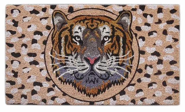 baroni-home-tessile-casa-paillasson-tigre-70x40-cm-coco image 1