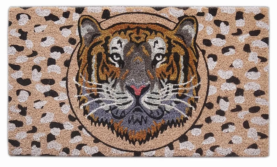 baroni-home-tessile-casa-paillasson-tigre-70x40-cm-coco image 1