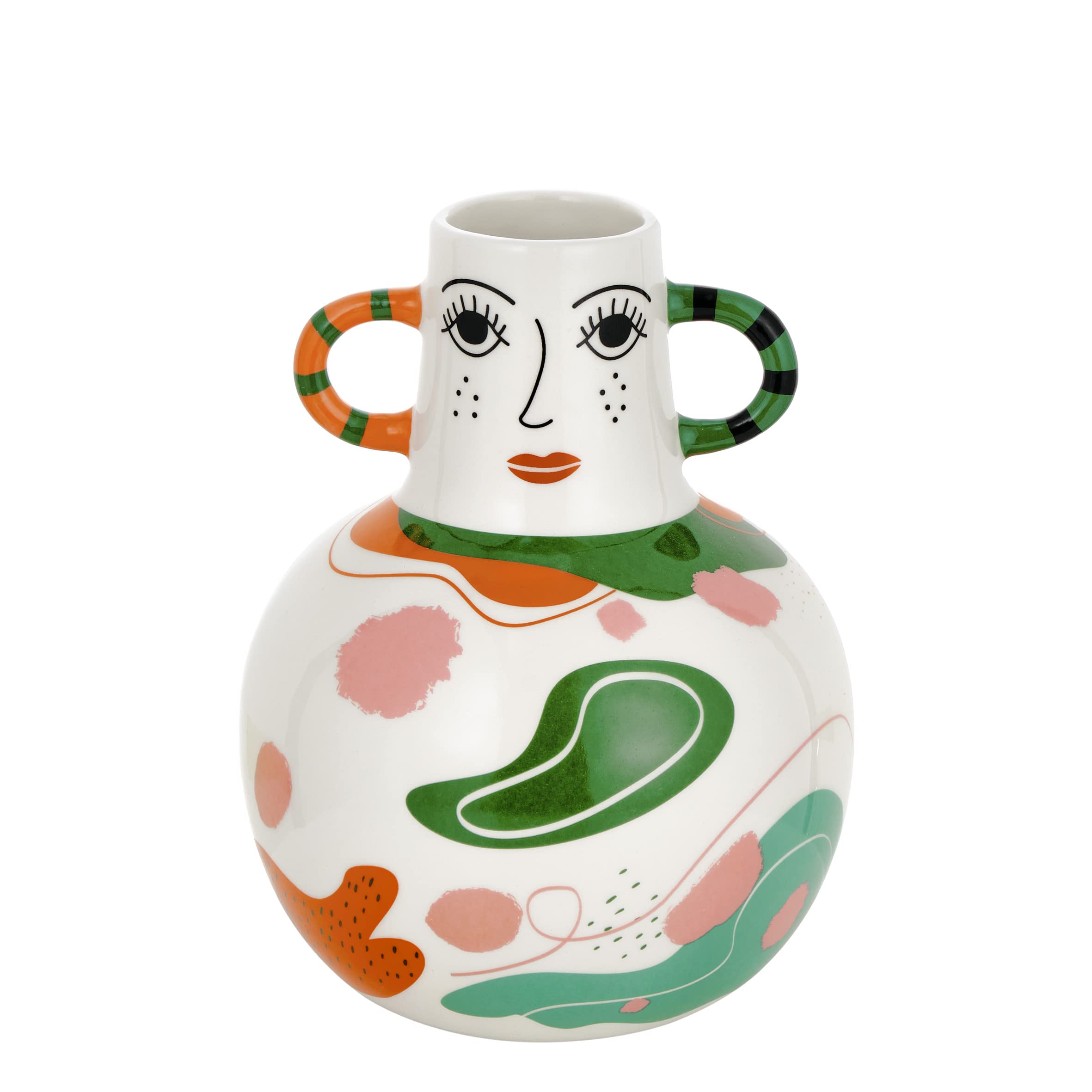 baroni-home-decorazioni-vase-c-ramique-tropical-16x14x27-cm image 7