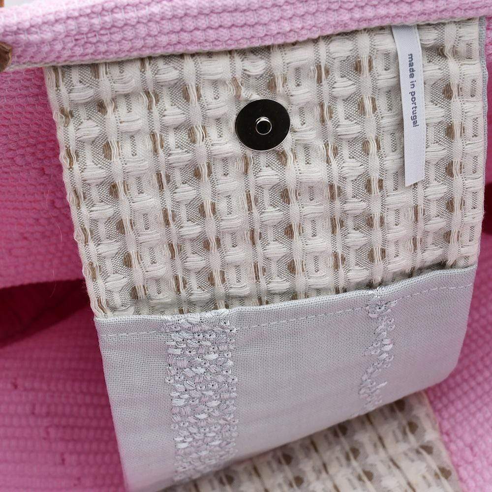 luisa-paix-o-sac-paule-rose-tapis-cuir-50cm-fait-main image 4