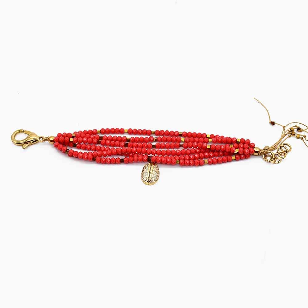 luisa-paix-o-bijoux-du-portugal-bracelet-perles-de-verre-rouge-r-glable image 2