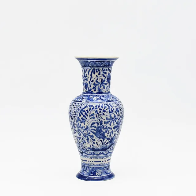 luisa-paix-o-vaisselle-portugaise-urne-coimbra-bleu-24-cm image 1