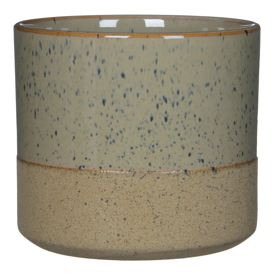 mica-decorations-lago-pot-rond-cr-me-18cm image 1