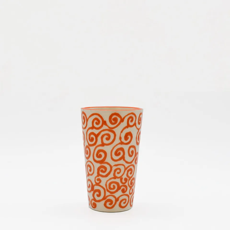 luisa-paix-o-redemoinho-mug-c-ramique-orange-30cl image 1