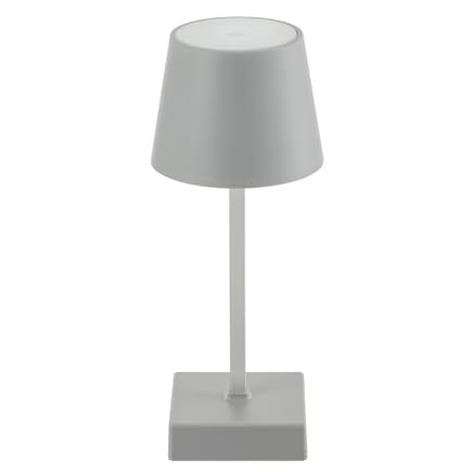 baroni-home-illuminazione-lampe-table-led-grise-11x11x26-cm image 5
