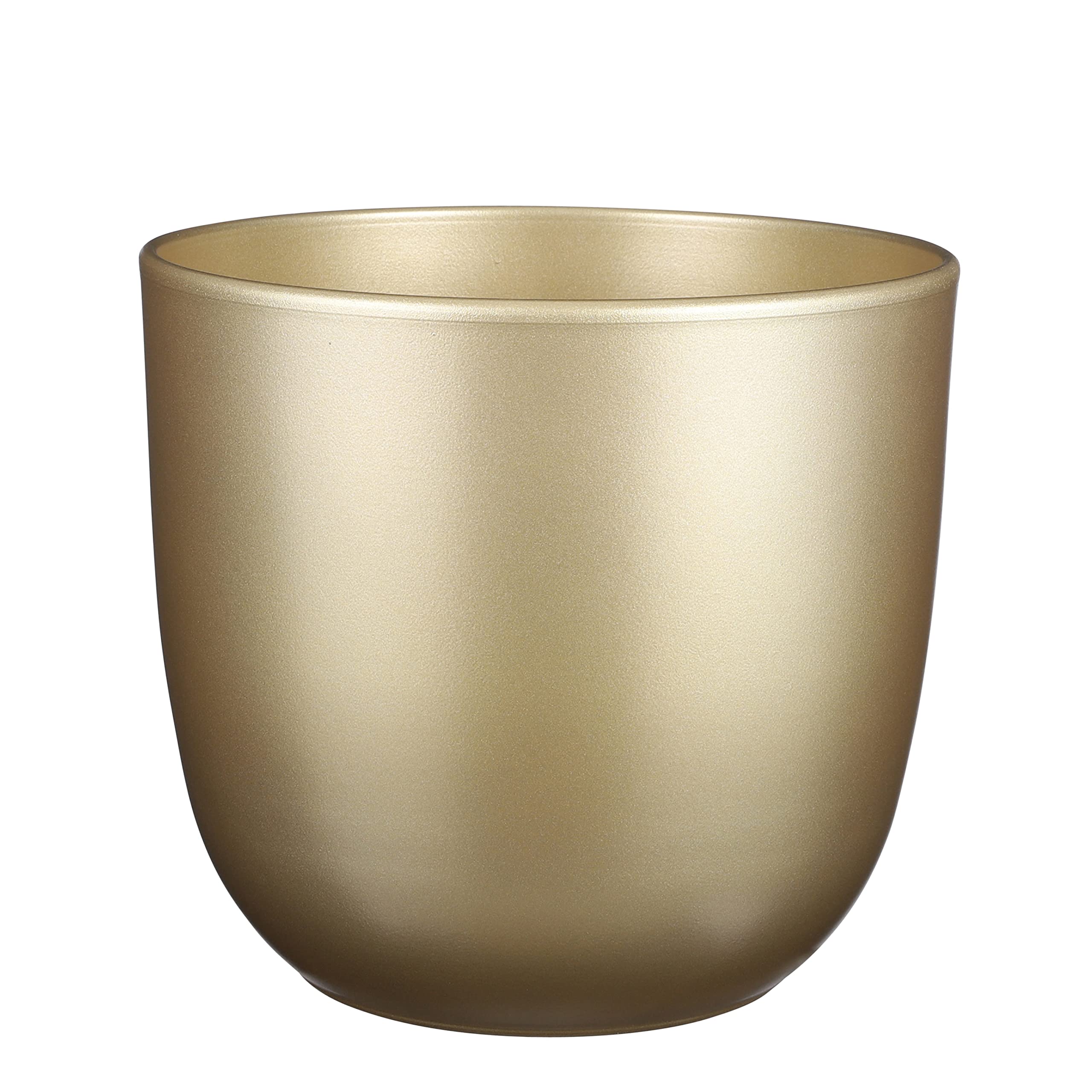 mica-tusca-pot-fleur-c-ramique-dor-25x28cm image 1