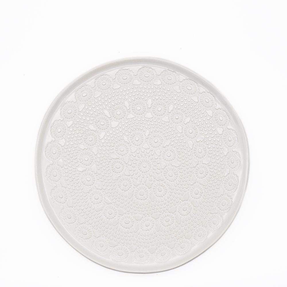 luisa-paix-o-flores-assiette-blanche-27-cm image 1