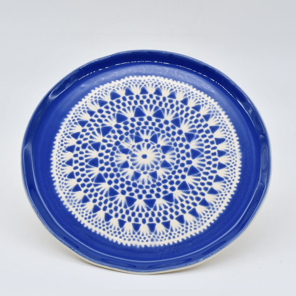 luisa-paix-o-vaisselle-portugaise-renda-plateau-dessert-bleu-22cm image 4