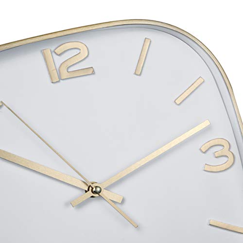 baroni-home-horloge-murale-blanche-chiffres-or-28-5-cm image 6