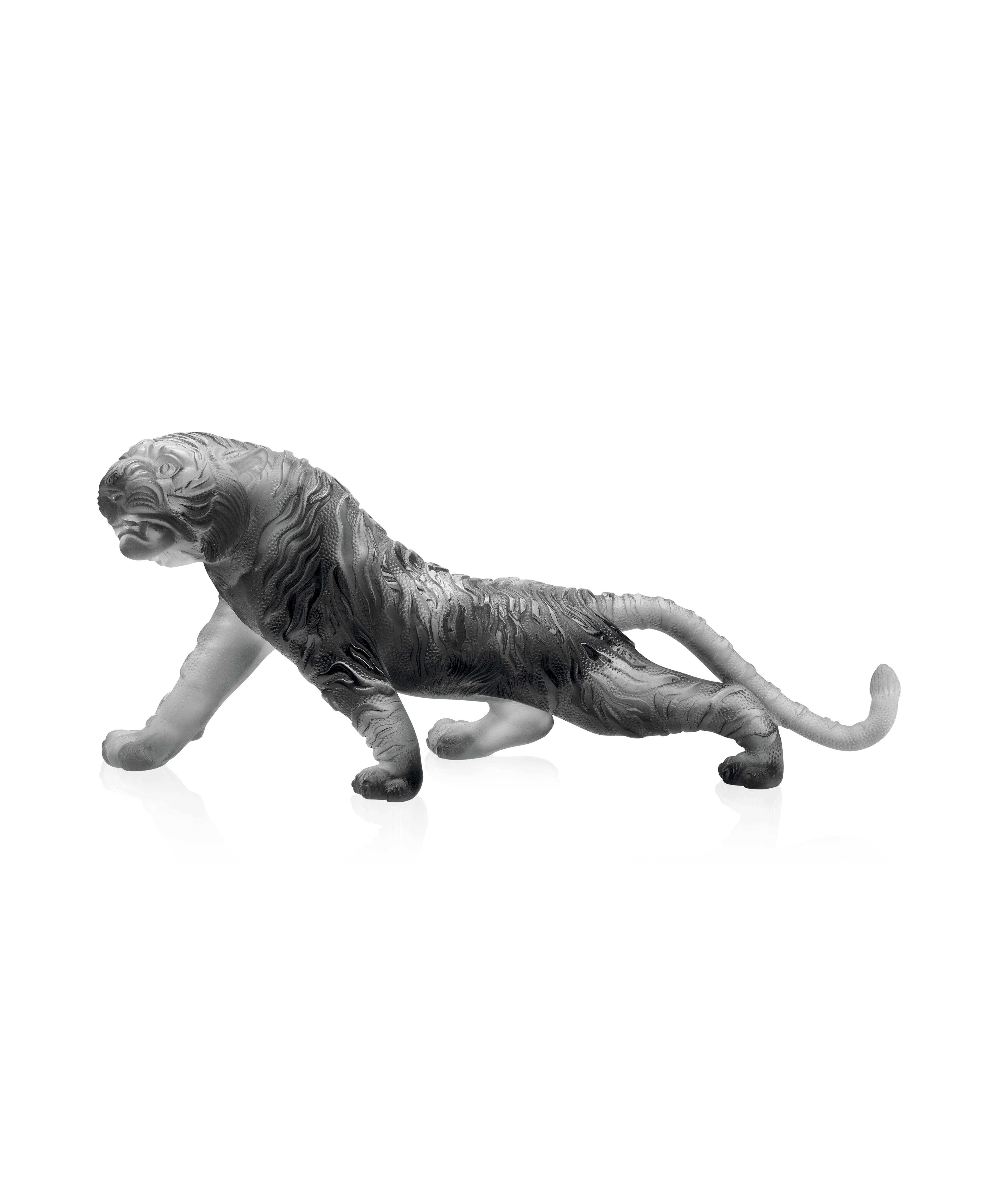 daum-animalier-tigre-du-bengale-sculpture-magnum-gris-88-ex image 1