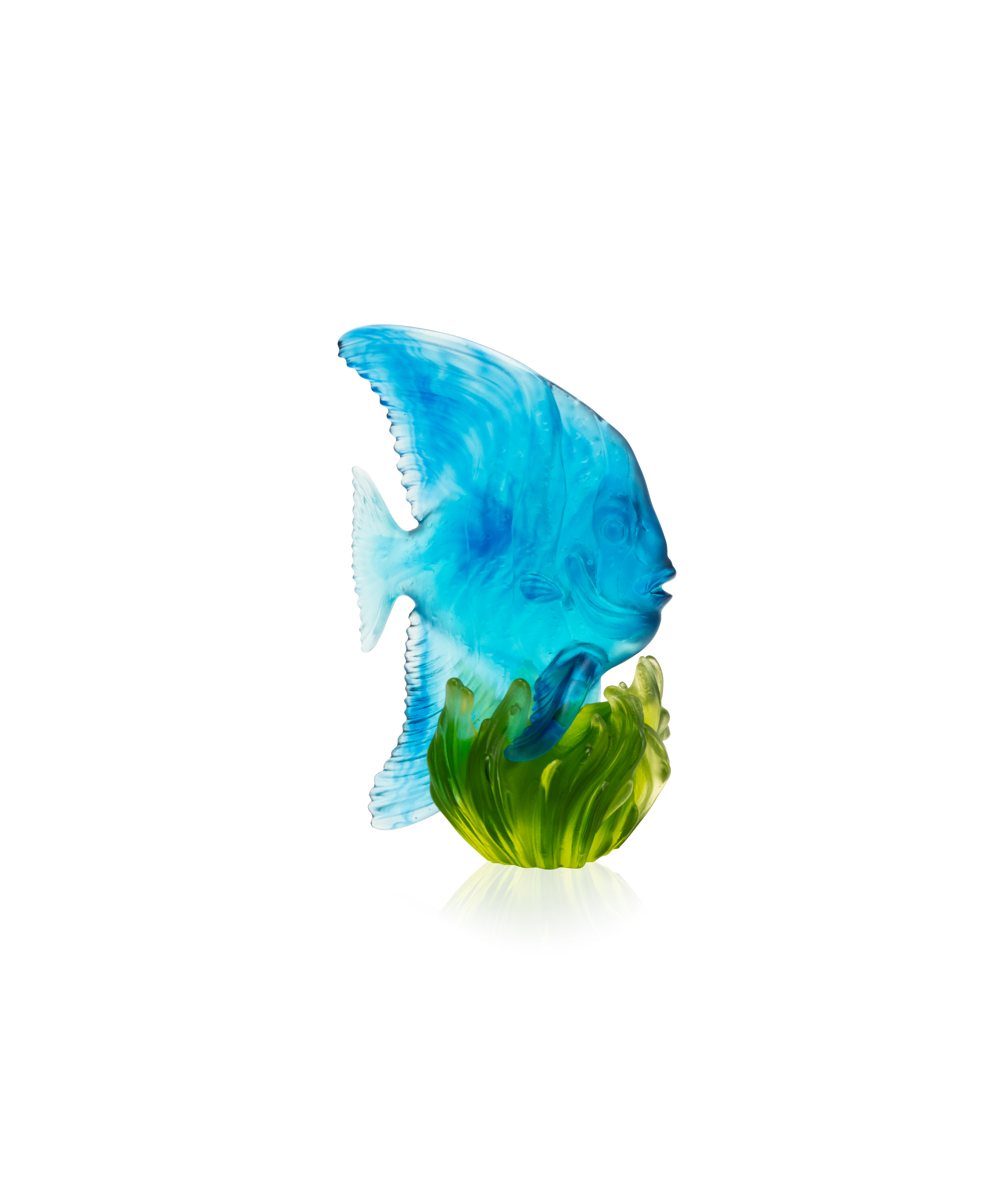 daum-maya-platax-sculpture-poisson-moyen-mod-le-bleu-vert image 3