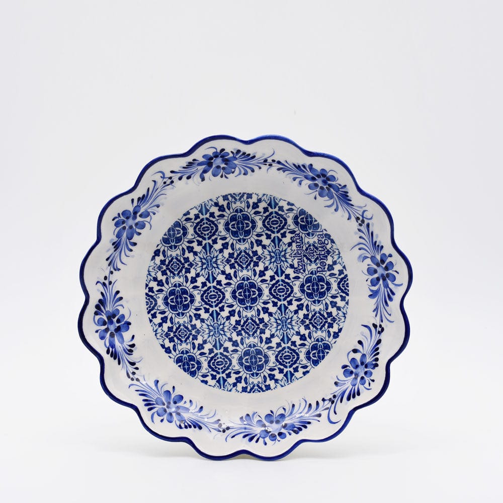 luisa-paix-o-tradicional-saladier-c-ramique-24-cm-bleu image 1
