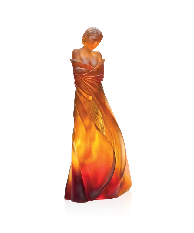daum-art-cristal-l-hiver-en-soi-ambre-sculpture-125-ex image 1