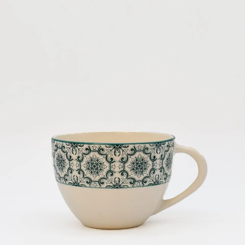 luisa-paix-o-padr-o-grande-tasse-c-ramique-verte image 1