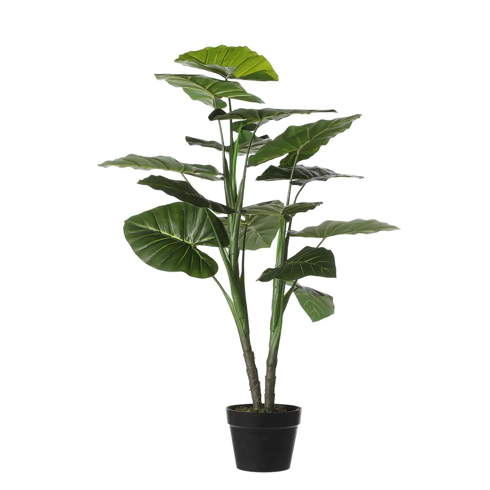 mica-decorations-taro-plante-artificielle-100-cm-verte image 1