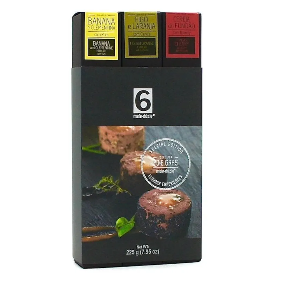 luisa-paix-o-coffret-3-confitures-foie-gras-3x75g-artisanales image 1