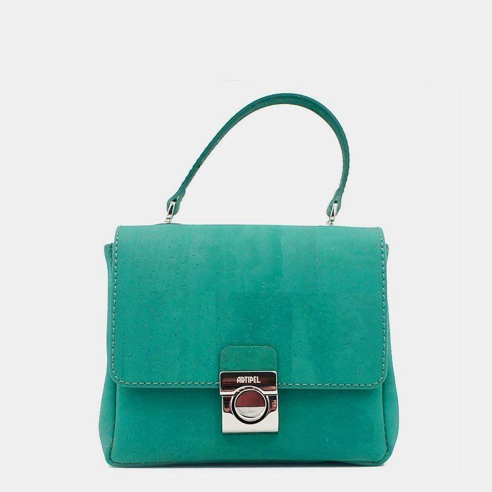 luisa-paix-o-accessoires-du-portugal-mini-besace-li-ge-vert-gourmette image 2