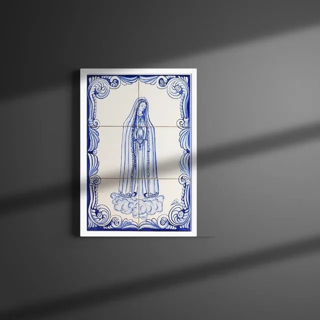 luisa-paix-o-azulejos-fresque-nossa-senhora-de-f-tima-6-carreaux image 1