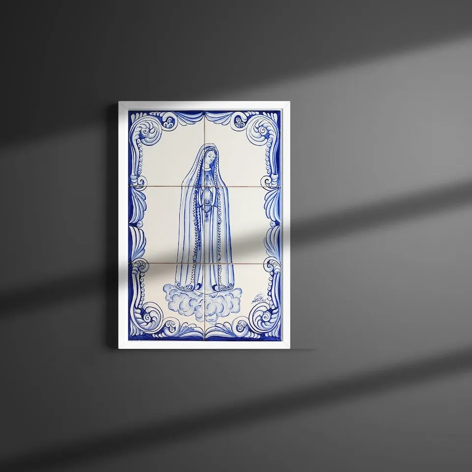luisa-paix-o-azulejos-fresque-nossa-senhora-de-f-tima-6-carreaux image 1