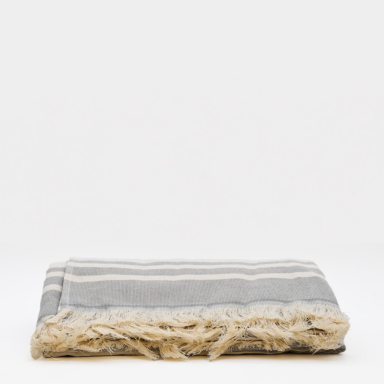 luisa-paix-o-drap-de-plage-coton-gris-180x100-cm image 1