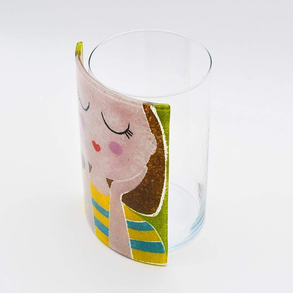 luisa-paix-o-marinha-grande-vase-verre-20-cm-fait-main image 2