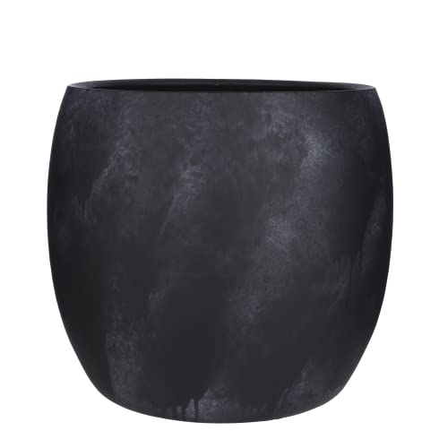 mica-decorations-lester-pot-de-fleurs-terre-cuite-noir-35-cm image 5