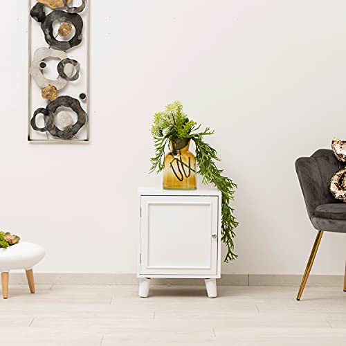 baroni-home-table-de-chevet-1-porte-meuble-blanc-40x30x51-cm image 8
