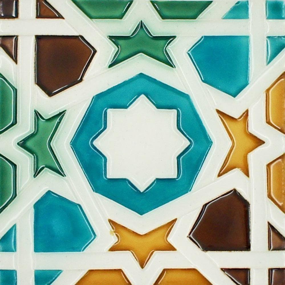 luisa-paix-o-azulejos-azulejo-hispano-maure-carreau-8-5x8-5-cm-relief image 2