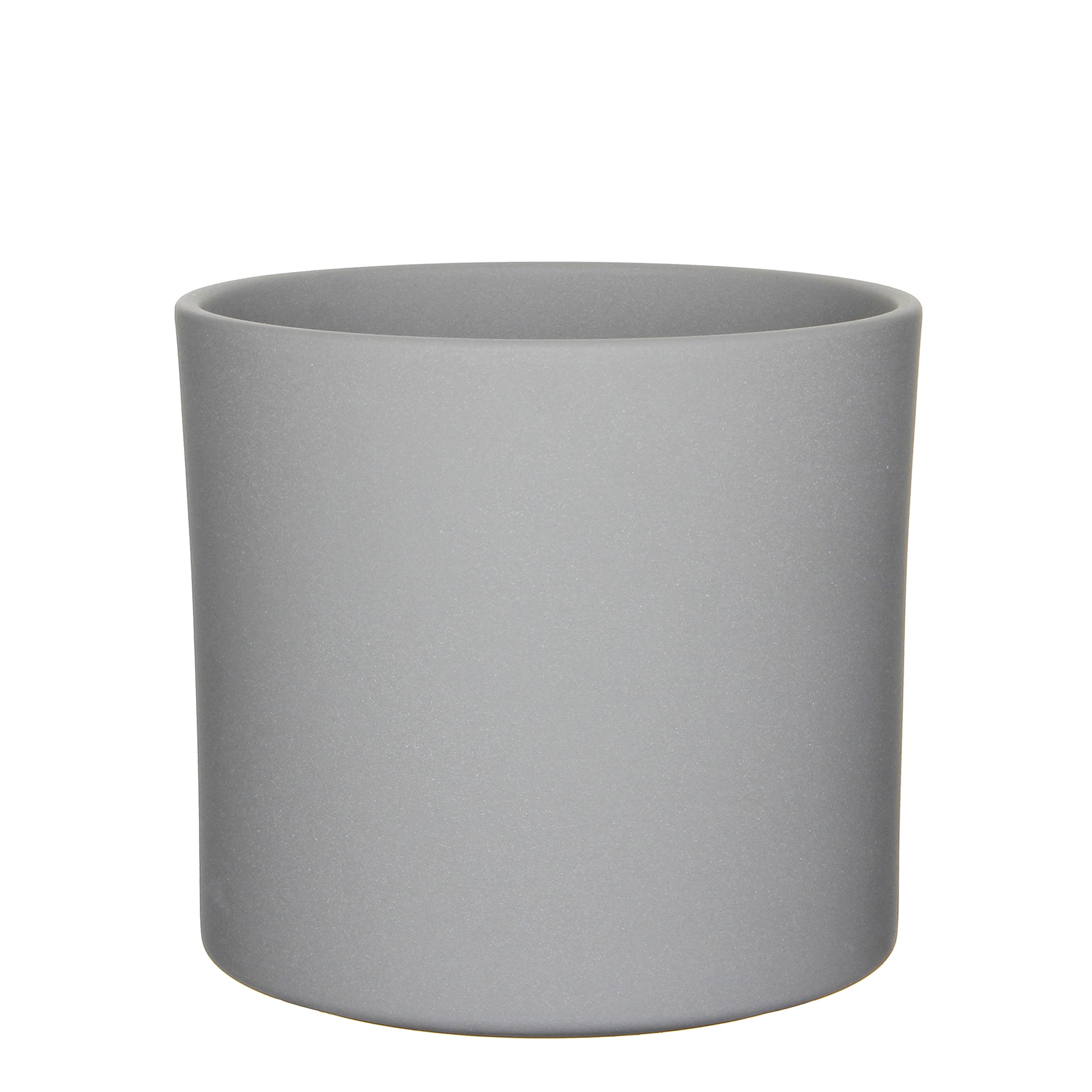 mica-decorations-era-pot-fleurs-c-ramique-gris-26-x-28-cm image 1