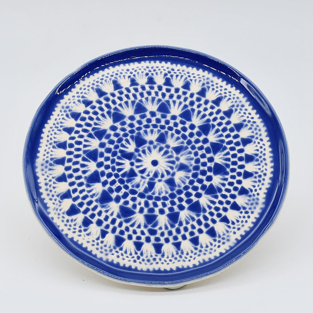 luisa-paix-o-vaisselle-portugaise-renda-plateau-dessert-bleu-22cm image 3