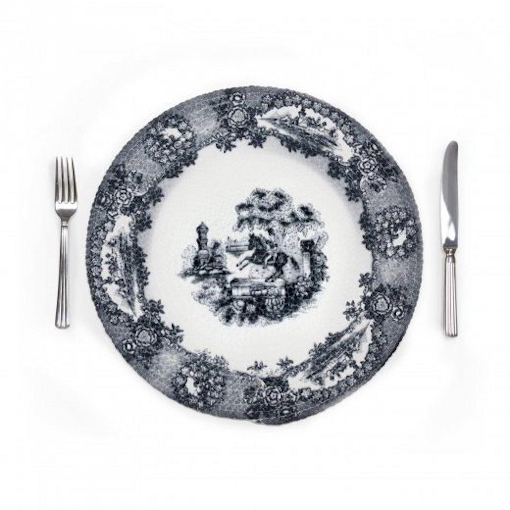 luisa-paix-o-sacav-m-set-de-table-noir-40-cm image 1