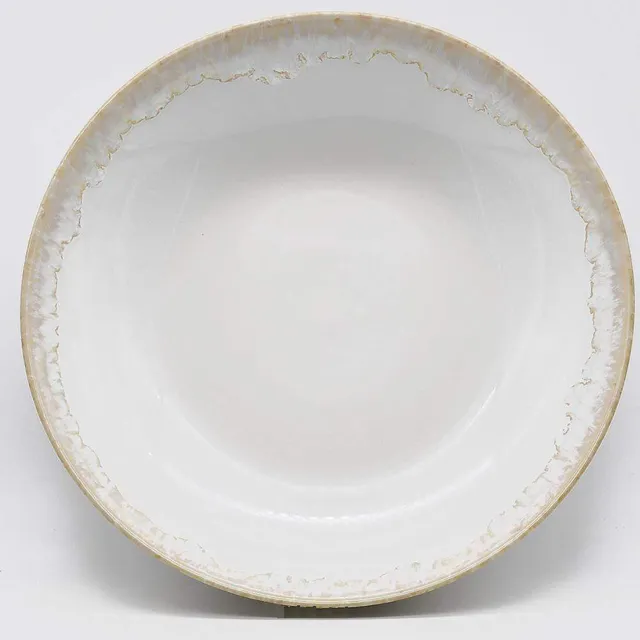 luisa-paix-o-taormina-plat-gr-s-blanc-34-cm-vagues image 1