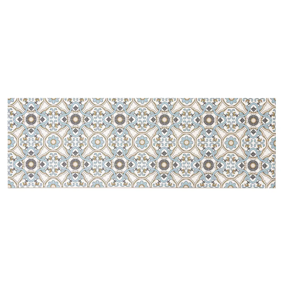 baroni-home-cucina-tapis-cuisine-pvc-180x60-avio-marron image 1