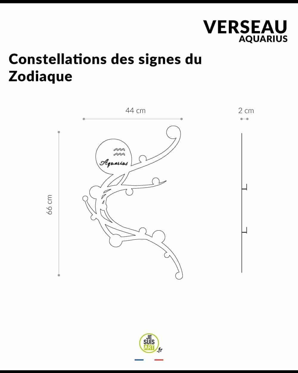 je-suis-art-verseau-zodiaque-d-coration-murale-m-tal-constellation image 5