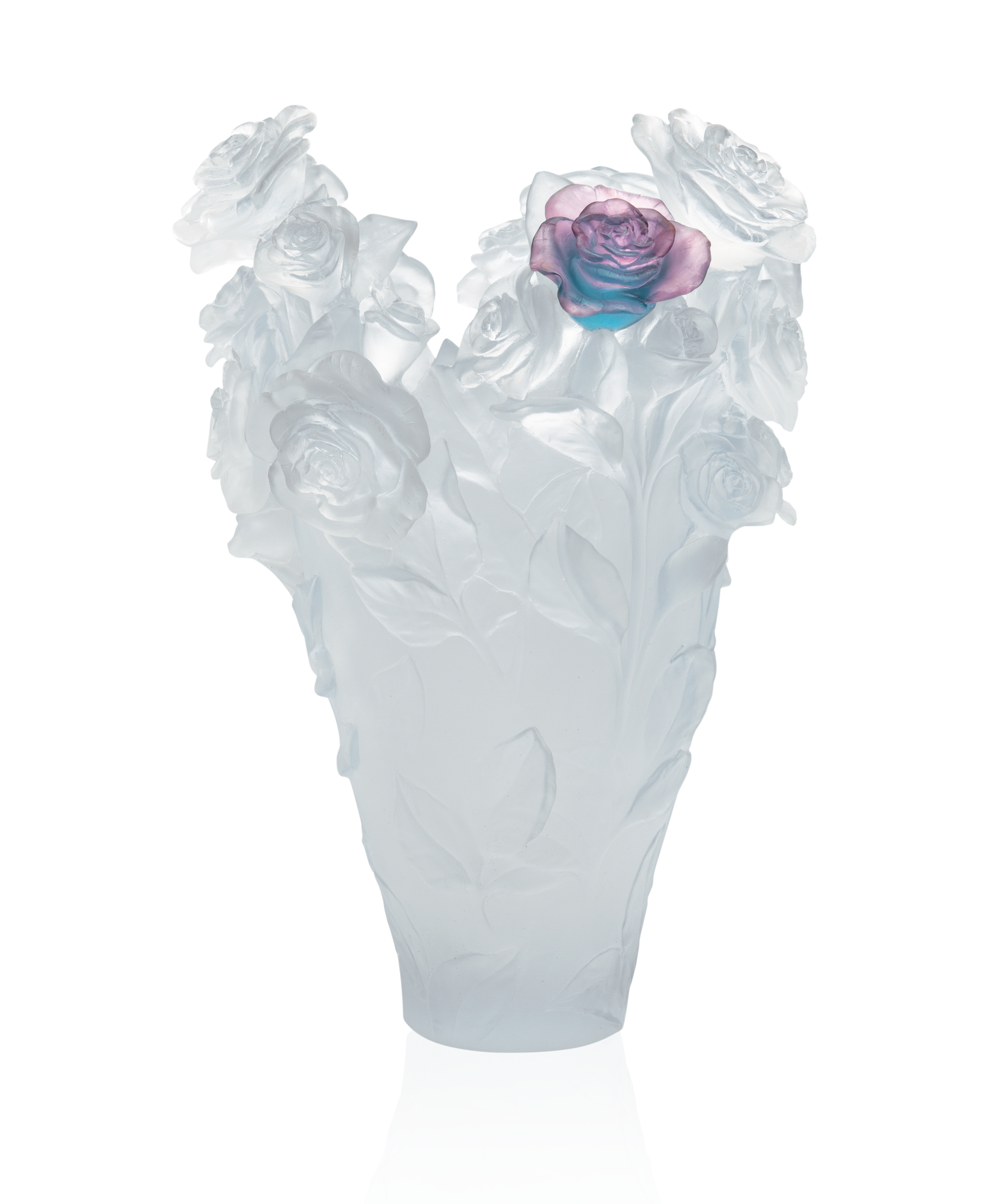 daum-univers-v-g-tal-rose-passion-vase-magnum-blanc image 1