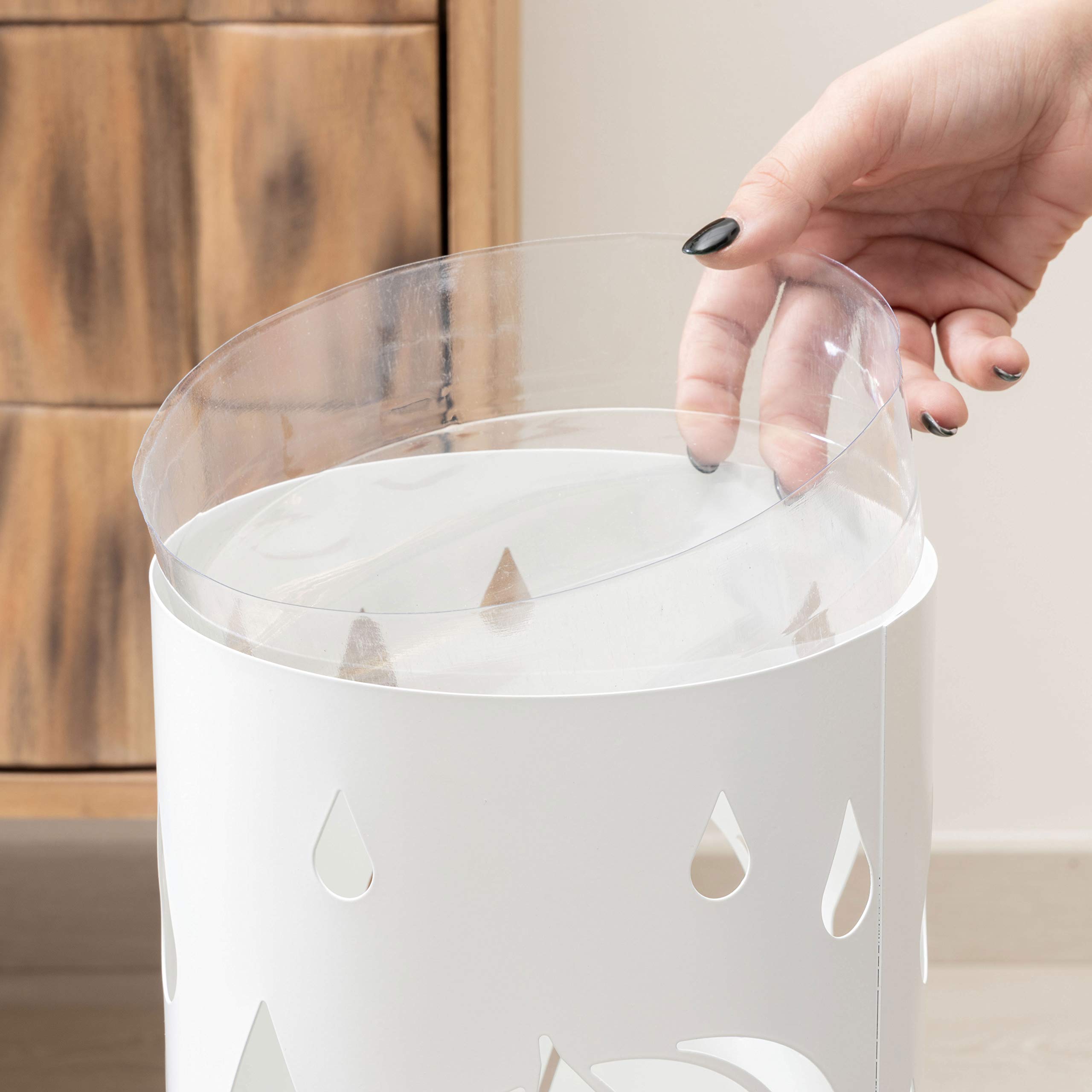 baroni-home-portaombrelli-porte-parapluie-cylindrique-blanc-49-cm image 4