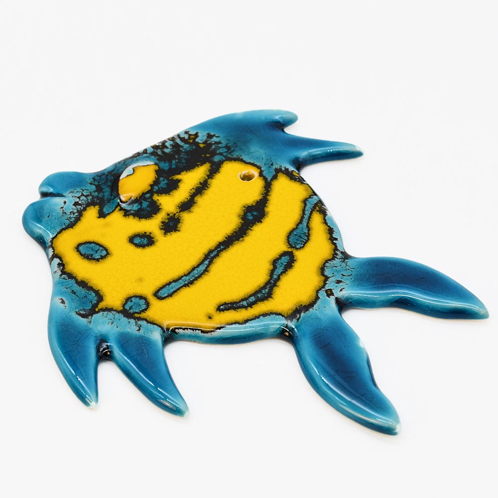 luisa-paix-o-suspension-poisson-c-ramique-jaune-bleu-15x13-cm image 2