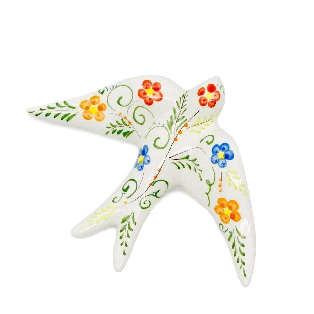 luisa-paix-o-hirondelle-viana-hirondelle-c-ramique-17x13cm-peinte-main image 1