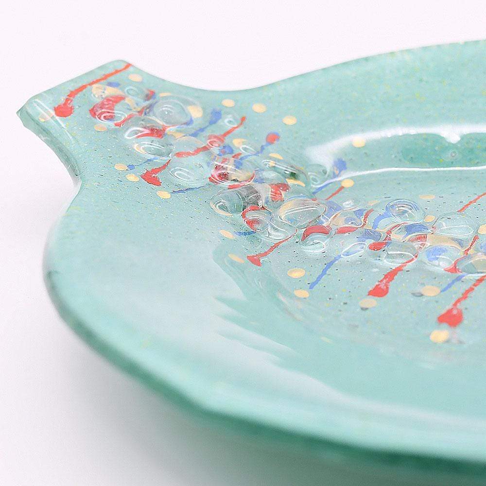 luisa-paix-o-marinha-grande-assiette-verre-14-cm-verte image 3