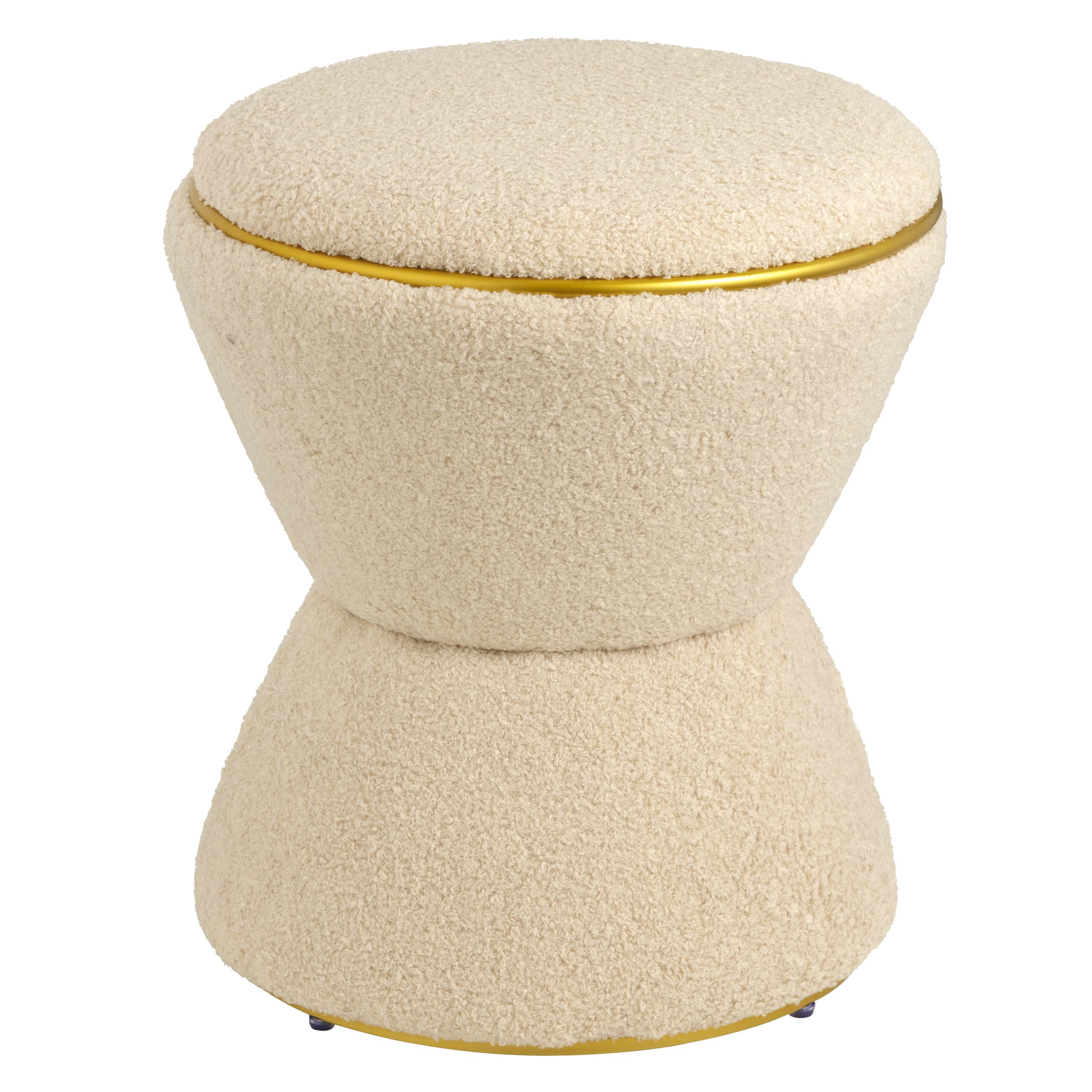 baroni-home-pouf-macaron-pouf-sherpa-rose-38x38x41-cm image 8