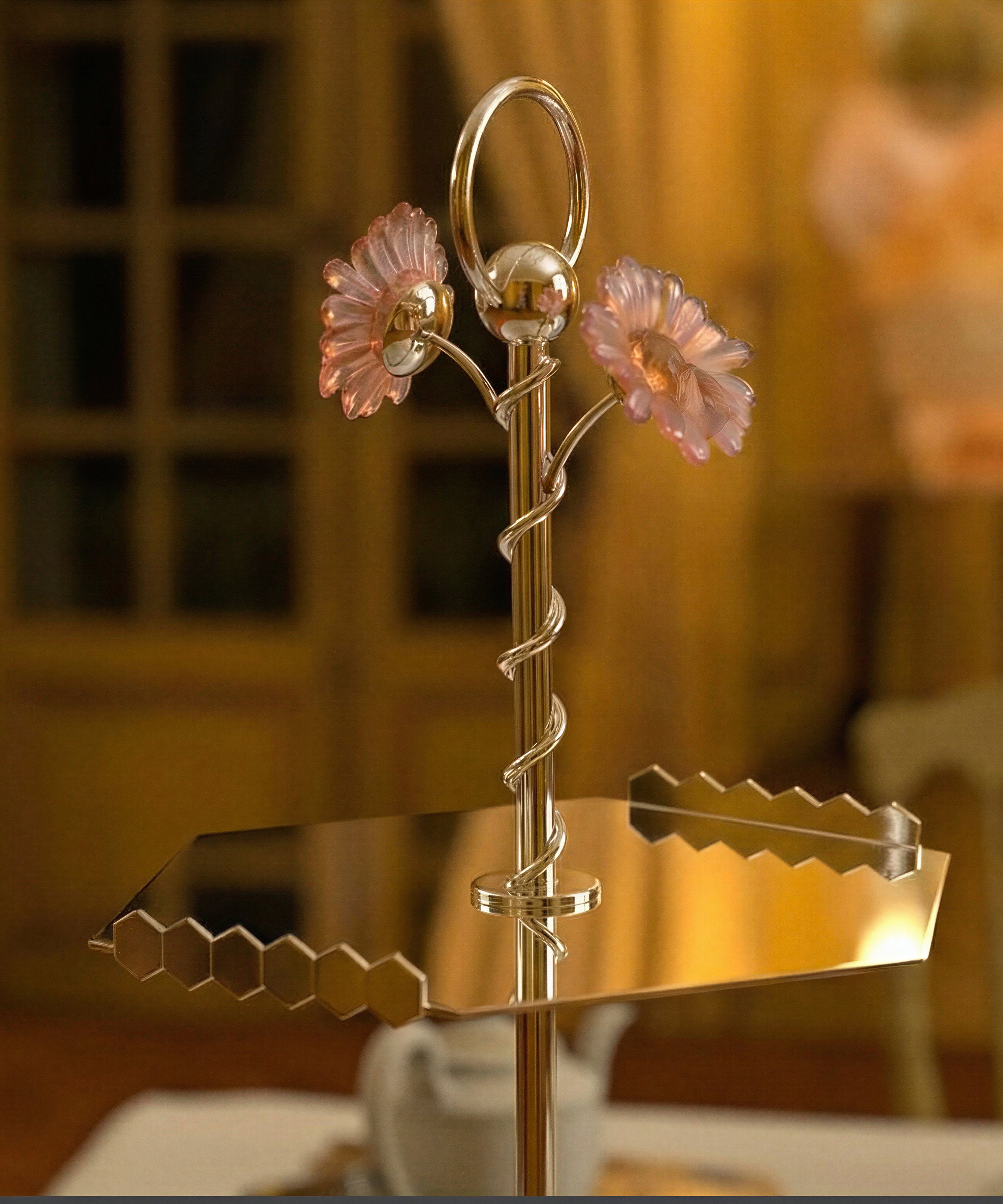 daum-or-d-abeille-porte-douceur-grand-mod-le-cristal image 2
