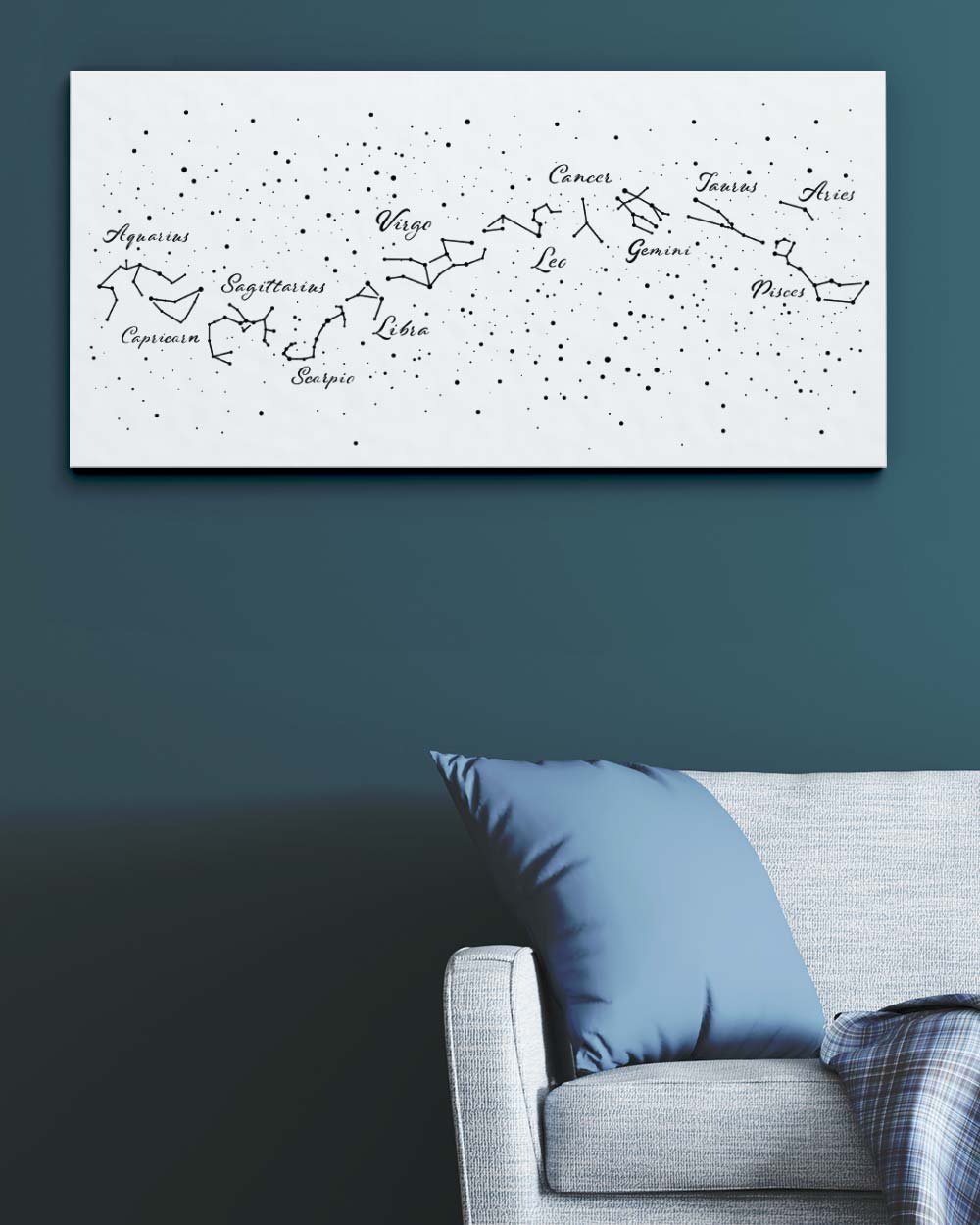 je-suis-art-constellations-tableau-m-tal-signe-zodiaque-d-coup image 5