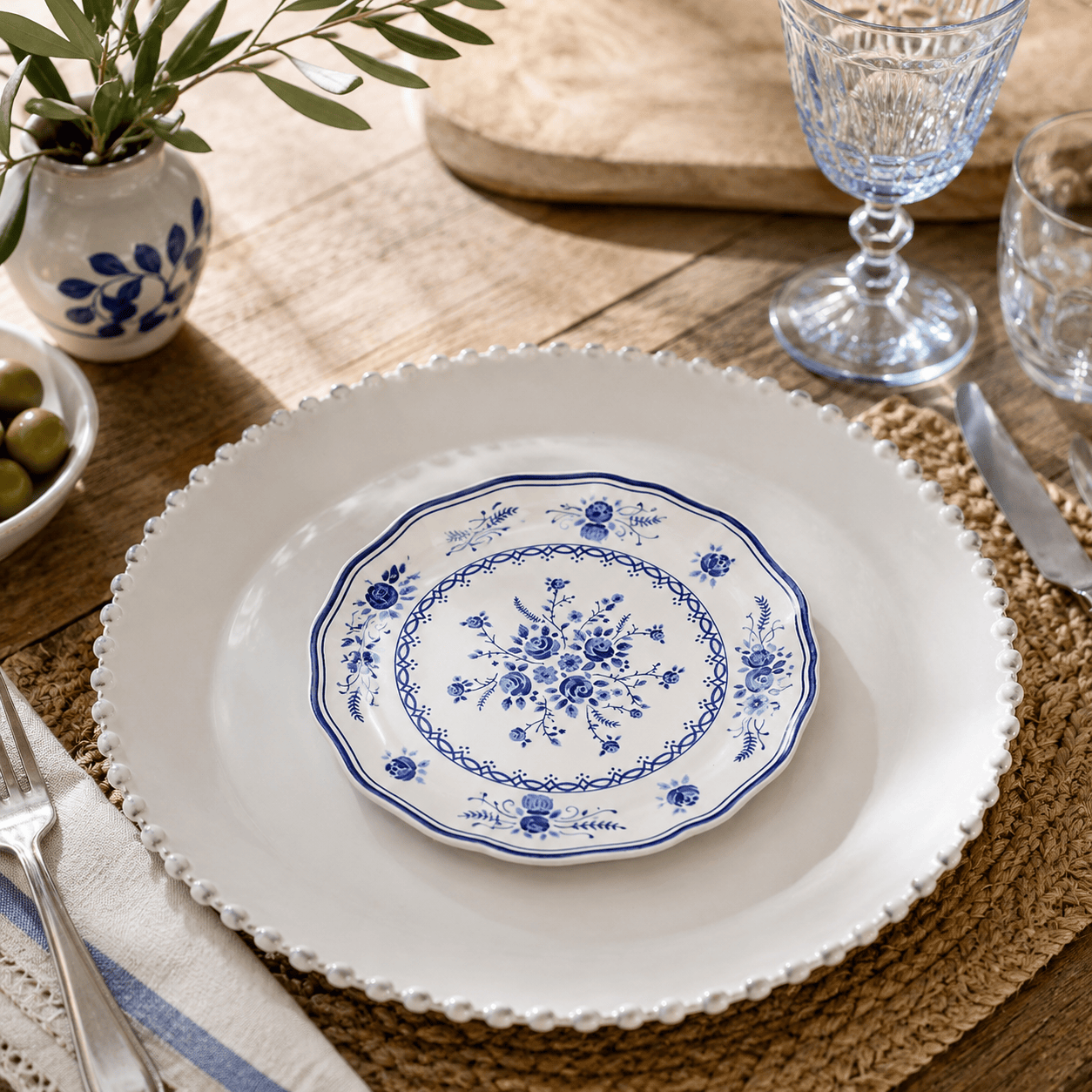 luisa-paix-o-pearl-vila-duo-assiettes-blanc-28-17cm image 2